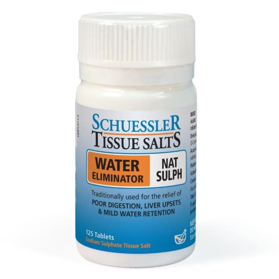 Buy Martin and Pleasance Schuessler Nat Sulph Water Eliminator 125 Tablets Online Pharmacy Direct AU