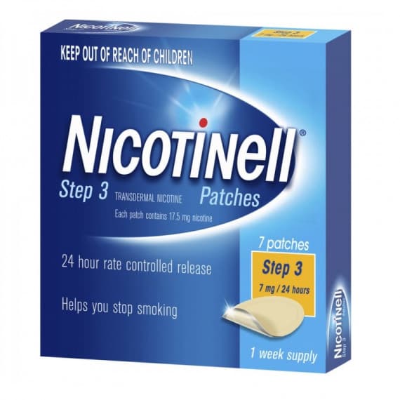 Nicotinell Patches Step 3 7mg 7 Patches