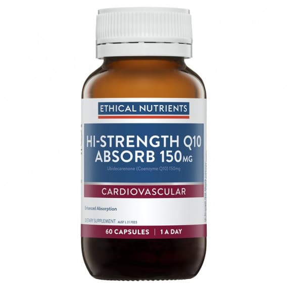 Ethical Nutrients HiStrength Q10 Absorb 150mg 60 Capsules