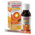 Nurofen Children 5 To 12 Years Pain and Fever Relief Concentrated Liquid 200mg/5mL Ibuprofen Orange 100ml