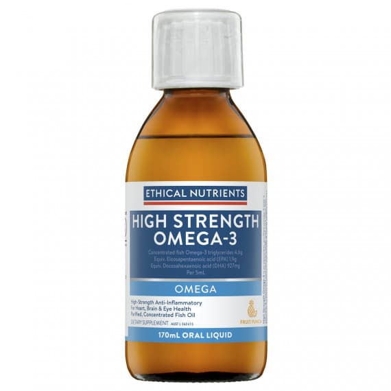 Ethical Nutrients High Strength Omega-3 Fruit Punch 170ml