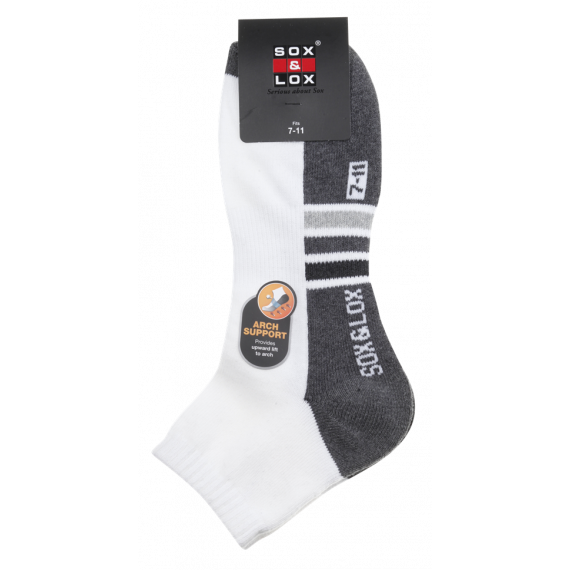 Sox and Lox Mens Sports Cushioned Anklet Socks Online at Pharmacy Direct