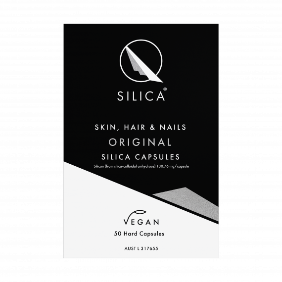 Buy Qsilica Colloidal Silica Skin Hair and Nails 50 Capsules Expiry Date 03/26 Online Pharmacy Direct AU