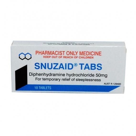 Snuzaid Tablets 50mg Tabs 10 (S3)