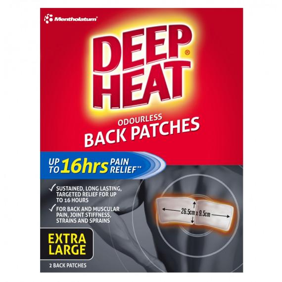 Deep Heat Back Patches 2 Pack