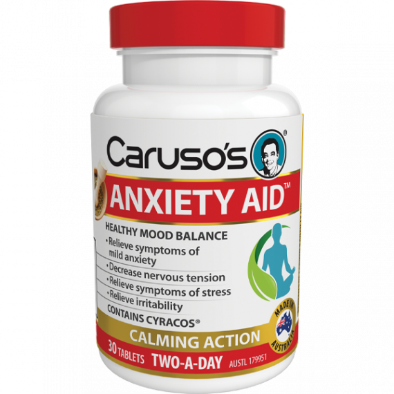Carusos Anxiety Aid 30 Tablets