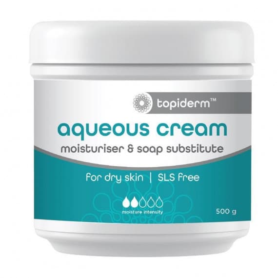 Buy Topiderm Aqueous Cream Sls Free 500g Online Pharmacy Direct AU