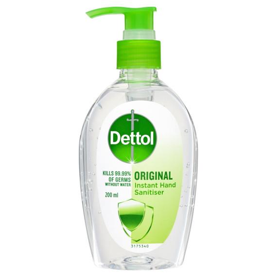 Dettol Instant Hand Sanitizer Original 200ml