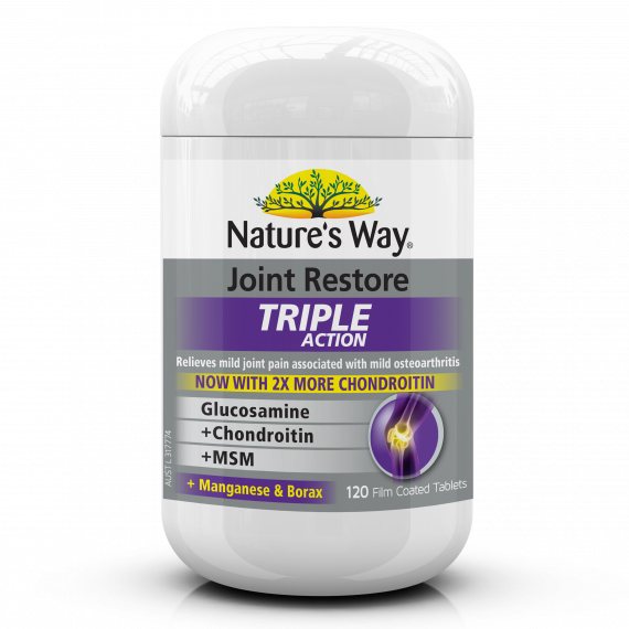 Nature's Way Joint Restore Triple Action 120 Tablets at Pharmacy Direct
