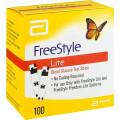 Abbott Freestyle Lite Blood Glucose Test Strips 100 Strips