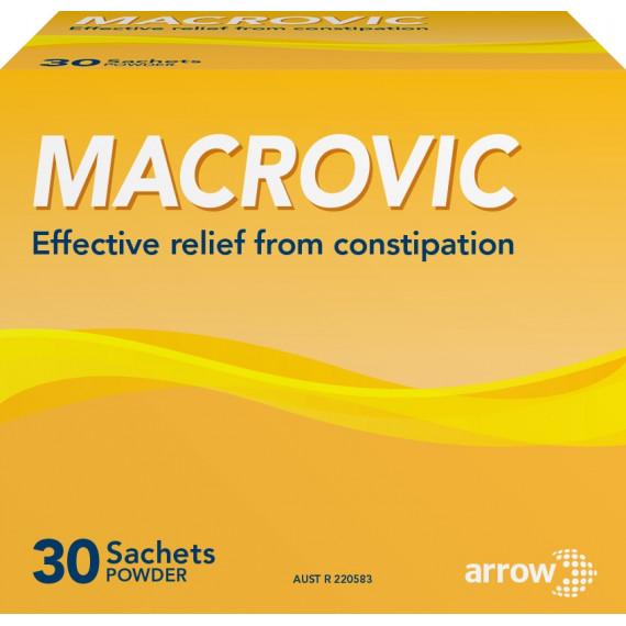 Macrovic Powder 30 Sachets digestive health support – Pharmacy Direct