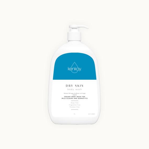 Kenkay Dry Skin Body Wash Pump 1 Litre