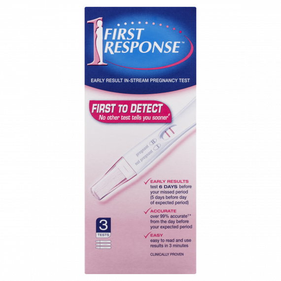 First Response Instream Pregnancy Test 3 Test