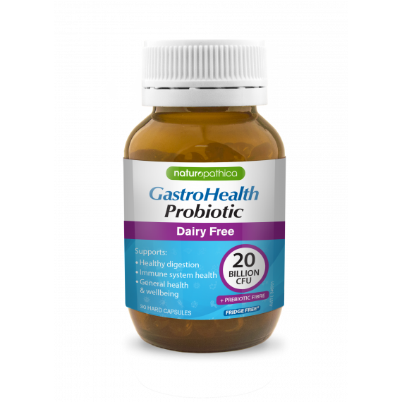 Naturopathica GastroHealth Dairy Free Probiotic 30 Capsules