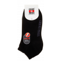 Sox And Lox Ladies Sports Cushioned Anklet Socks Black Size 3 to 9