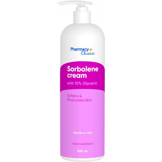 Pharmacy Choice Sorbolene Cream With 10 Percent Glycerin 500ml