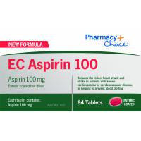 Pharmacy Choice EC Aspirin 100 84 Tablets