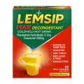 Lemsip Max Cold and Flu with Decongestant Lemon Sachets 10