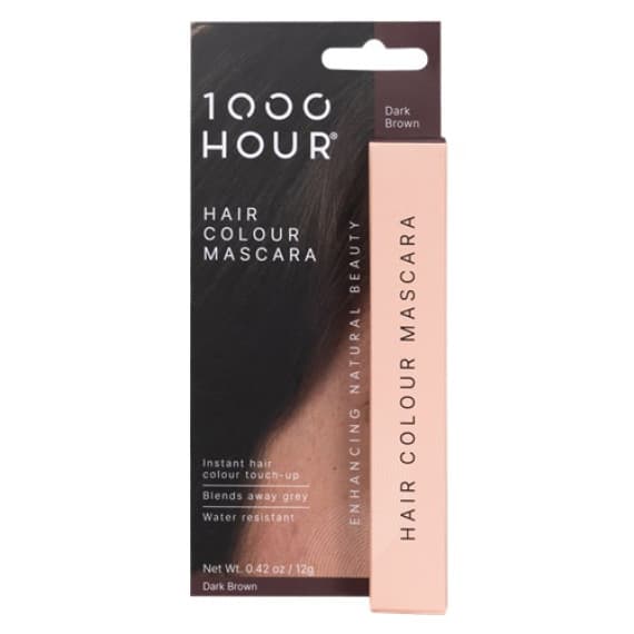 Buy 1000 Hour Hair Colour Mascara Dark Brown 12g Online Pharmacy Direct AU