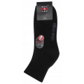 Sox & Lox Mens Sports Cushioned Midi Socks Black (Size 7 - 11)