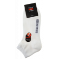 Sox And Lox Mens Sports Cushioned Anklet Socks White Size 7 to 11