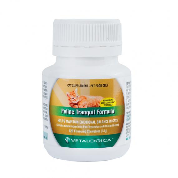 Vetalogica Feline Tranquil Formula For Cats 120 Chews
