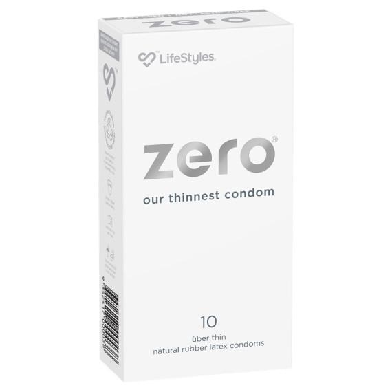 Buy LifeStyles Zero Uber Thin Condoms 10 Pack Online Pharmacy Direct AU