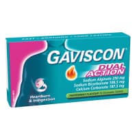 Gaviscon Dual Action Peppermint 16 Pack