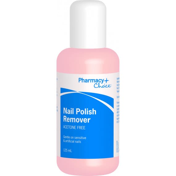 Buy Pharmacy Choice Nail Polish Remover 125ml Online Pharmacy Direct AU
