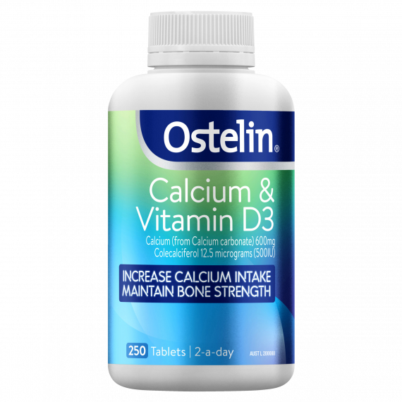 Ostelin Calcium And Vitamin D3 250 Tablets