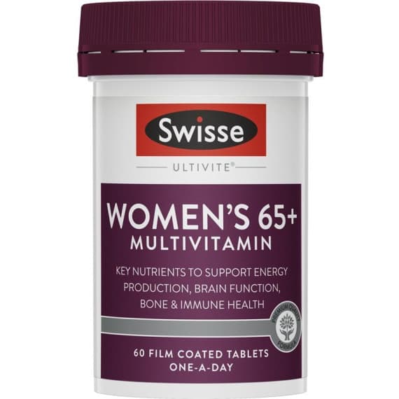 Swisse Womens Ultivite 65 Plus 60 Tablets