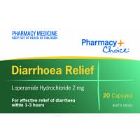 Pharmacy Choice Diarrhoea Relief 20 Capsules