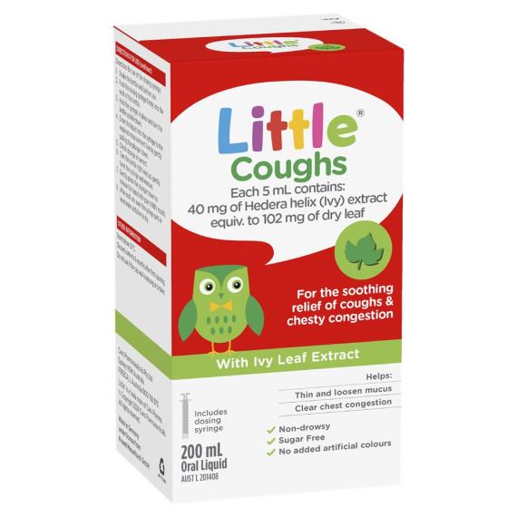 Little Coughs Ivy Leaf Liquid 200mL natural cough relief – Buy Online at Pharmacy Direct