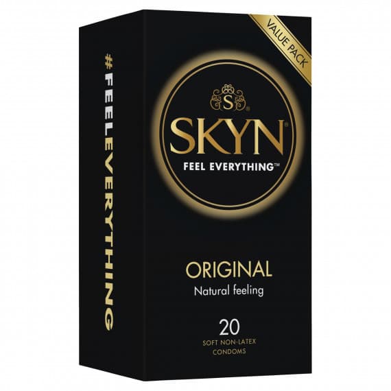 Skyn Original Condoms 20 pack safe intimacy protection – Pharmacy Direct