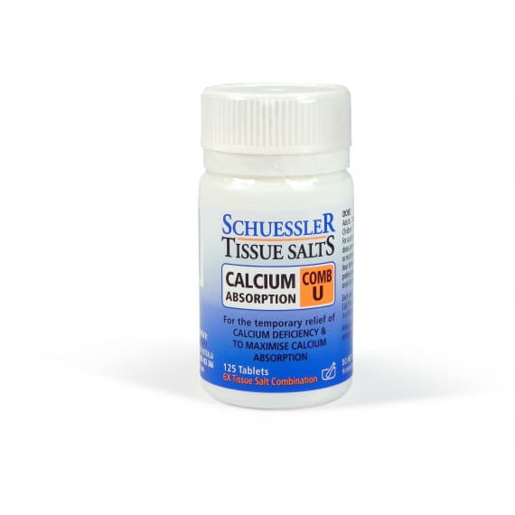 Martin & Pleasance Schuessler Comb U Calcium Absorption 125 Tablets