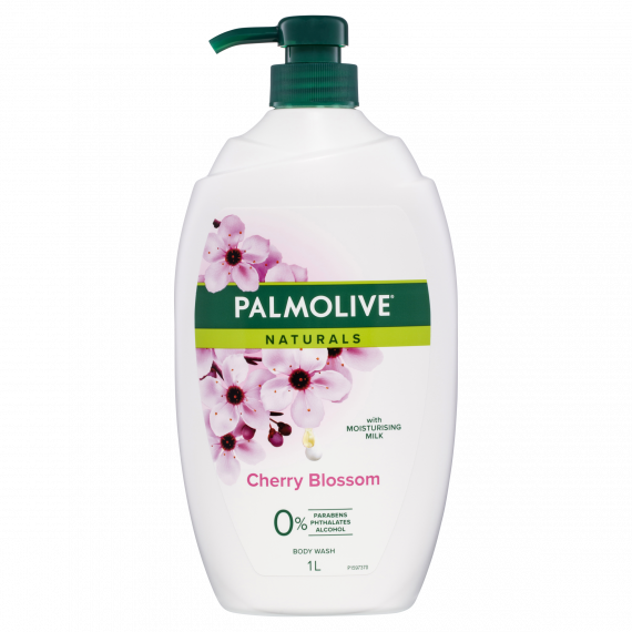 Palmolive Naturals Milk & Cherry Blossom Body Wash 1 Litre