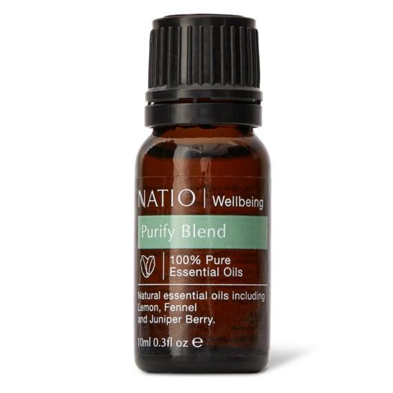 Natio Purify Essential Oil Blend 10ml for cleansing wellness - Pharmacy Direct