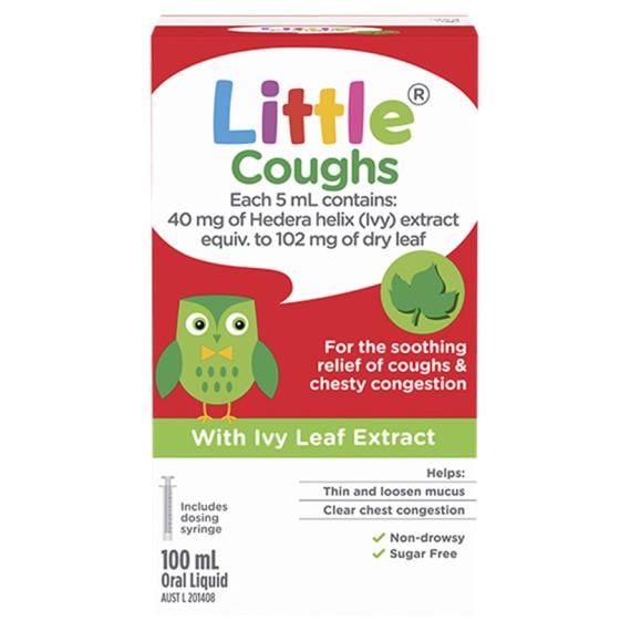 Buy Little Coughs Original With Ivy Leaf Extract Oral Liquid 100ml Online Pharmacy Direct AU