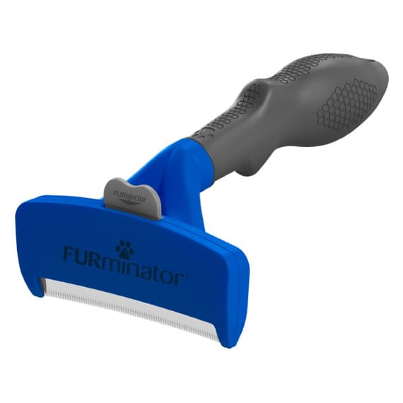 Furminator Deshedding Brush Comb Tool For Short Hair Large Dogs Blue