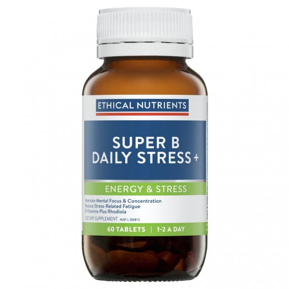 Ethical Nutrients Super B Daily Stress + 60 Tablets