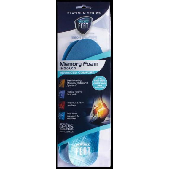 Neat Feat Advanced Memory Foam Insoles Men