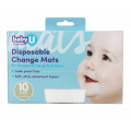 Baby U Disposable Change Mats 10 Pack