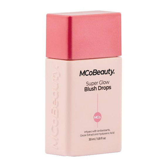 MCo Beauty Super Glow Blush Drops  Peachy Pink