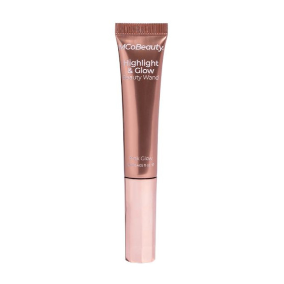 MCo Beauty Highlight and Glow Beauty Wand Pink Glow