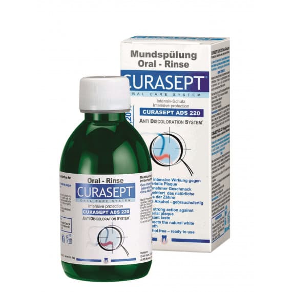 Curasept Chlorhexidine 0.20% Oral Rinse 200ml Dark Blue
