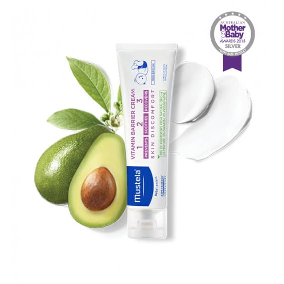 Mustela Vitamin Barrier Cream 100ml - Gentle Baby Care at Pharmacy Direct