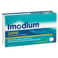 Imodium Zapid 2mg Tablets 6 Expiry Date 02/26