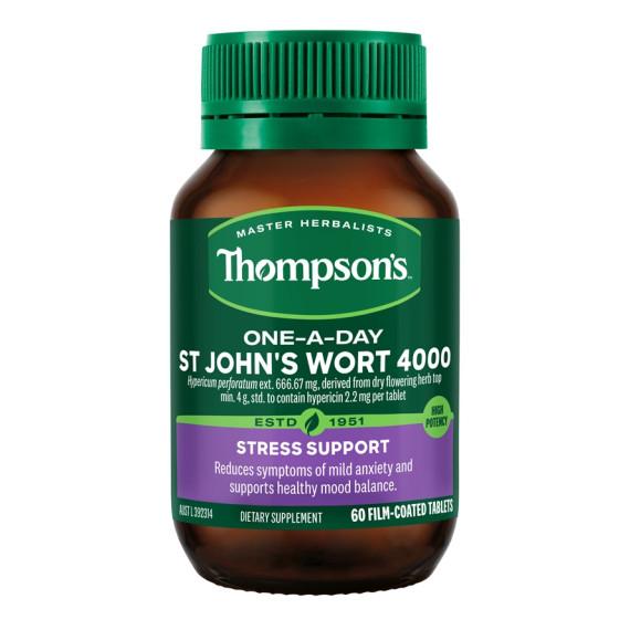 Thompsons One A Day St Johns Wort 4000mg 60 Capsules