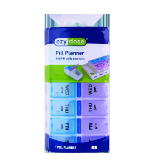 Ezy Dose AM/PM Travel Pill Containers Small