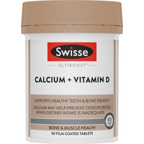 Buy Swisse Ultiboost Calcium Plus Vitamin D 90 Tablets Online Pharmacy Direct AU